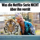 Netflix-Serie: „BILD“ macht schwulen „Tiger King“ zum Dessous-Sexmonster