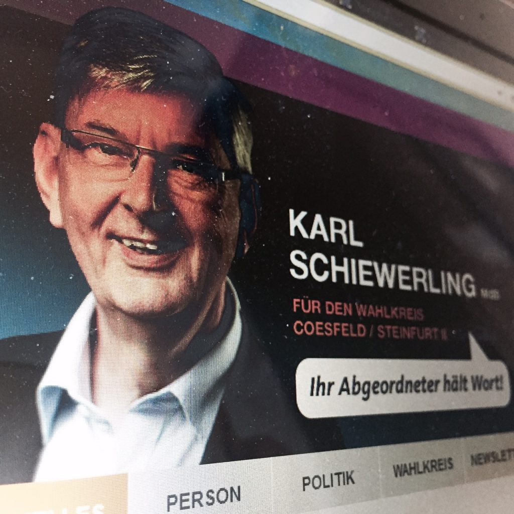 Screenshot: karl-schiewerling.de