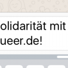 Jens Riewa gegen queer.de: Homosexualität ist keine Verleumdung!